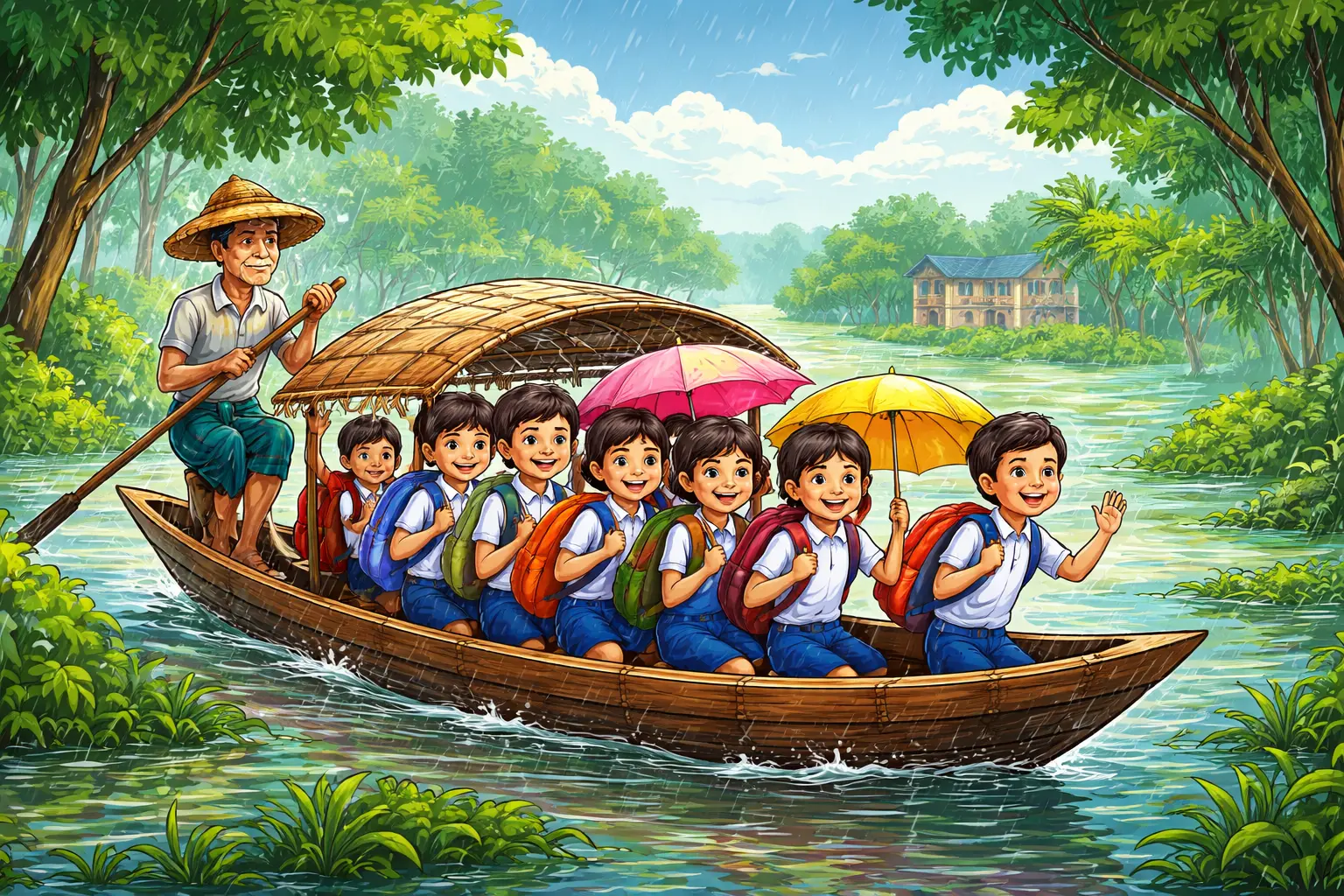 স্কুলে যাওয়ার গল্প
