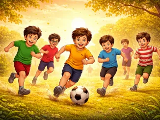 বিকেলের ফুটবল খেলা