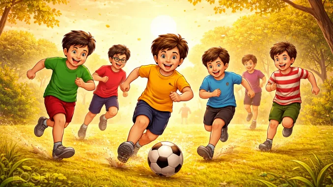 বিকেলের ফুটবল খেলা